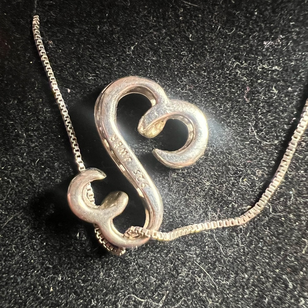 Kay Jewelers, Open Hearts Sterling silver necklace
